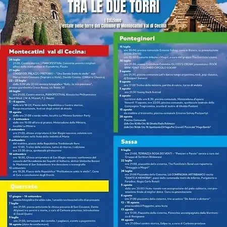 Casa Graziana アパート モンテカティーニ・ヴァル・ディ・チェーチナ